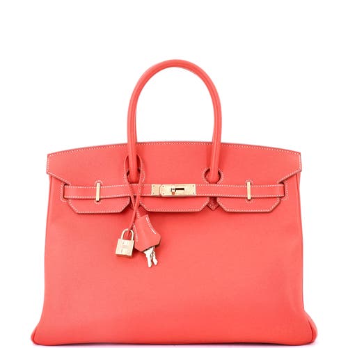 Pre-owned Hermes Hermes Candy Birkin Bag Epsom 35
