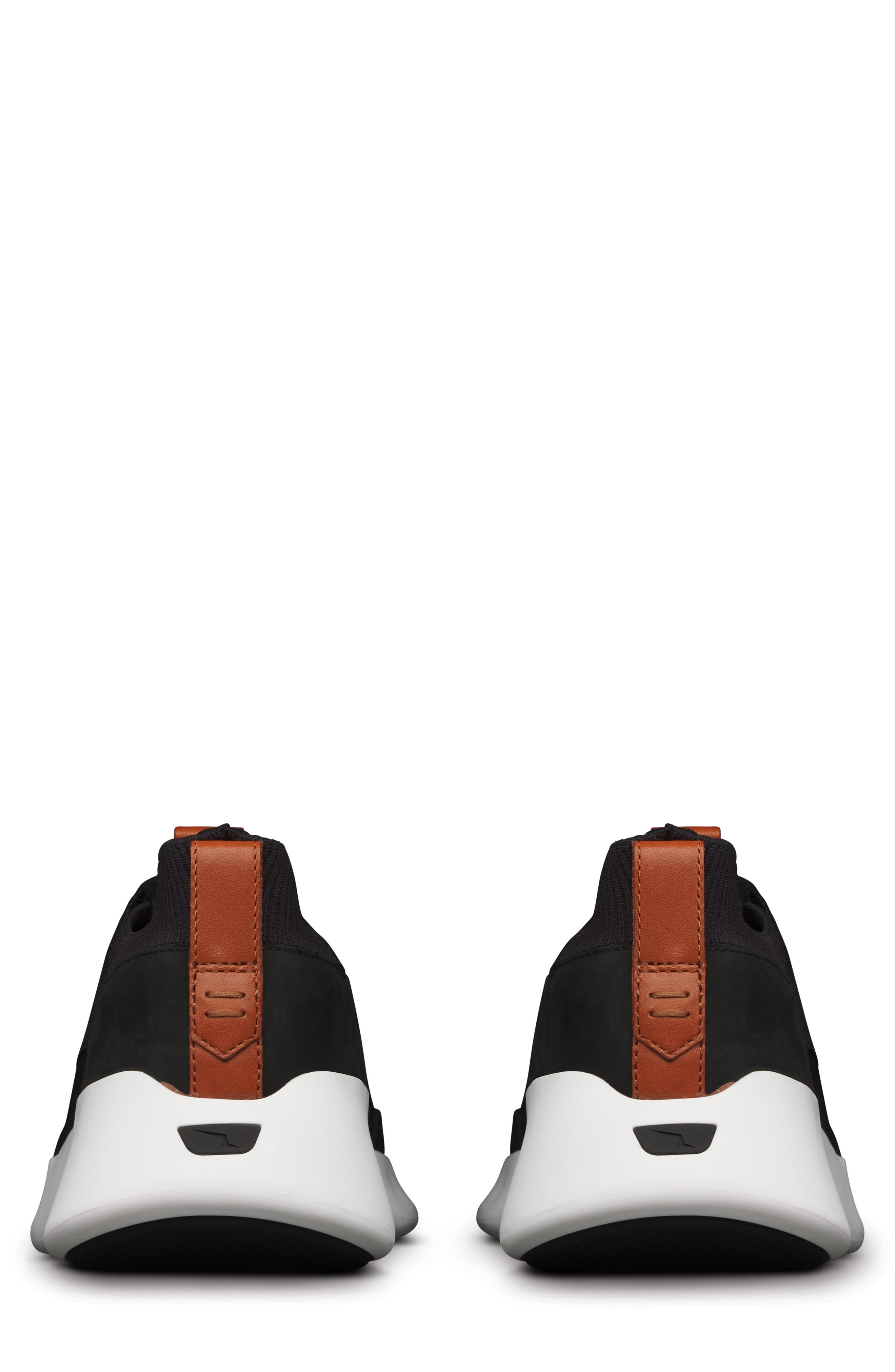 Wolf & Shepherd Toro Swiftknit Sneaker, Alternate, color, Black / White