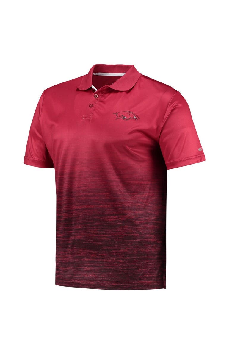 COLOSSEUM Men's Colosseum Cardinal Arkansas Razorbacks Marshall Polo, Alternate, color, Cardinal