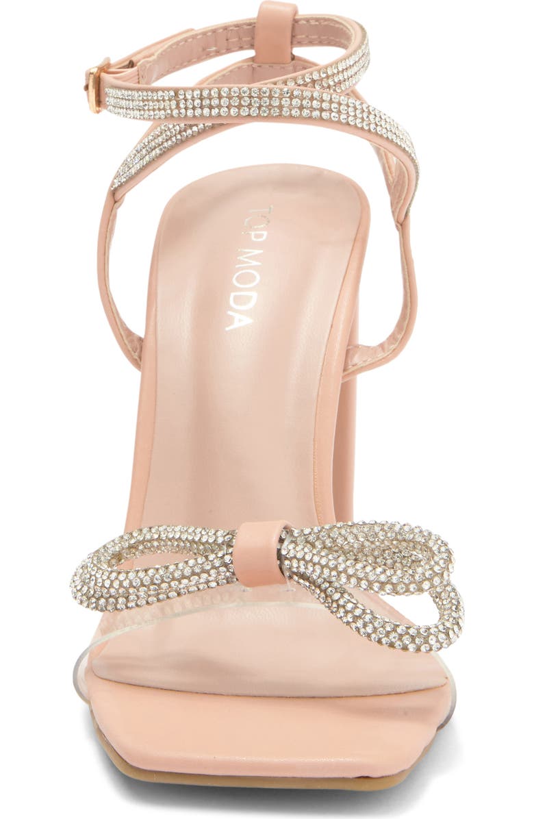 TOP GUY SHOES Nile Rhinestone Sandal, Alternate, color,