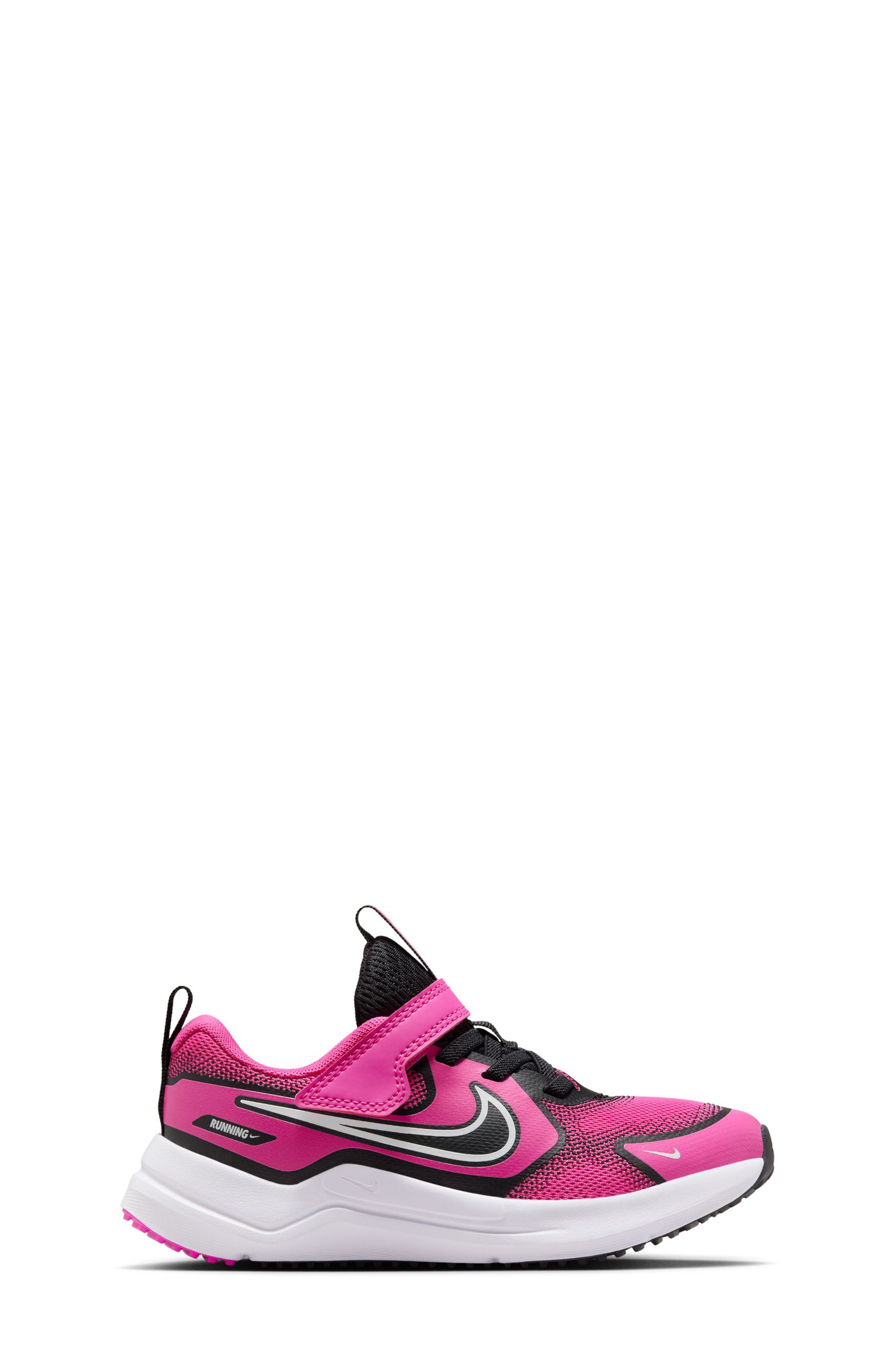 Cosmic Runner Running Shoe, Alternate, color, LASER FUCHSIA/ WHITE/ BLACK