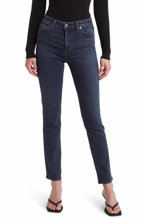 AG Mari High Waist Stretch Slim Straight Leg Jeans
