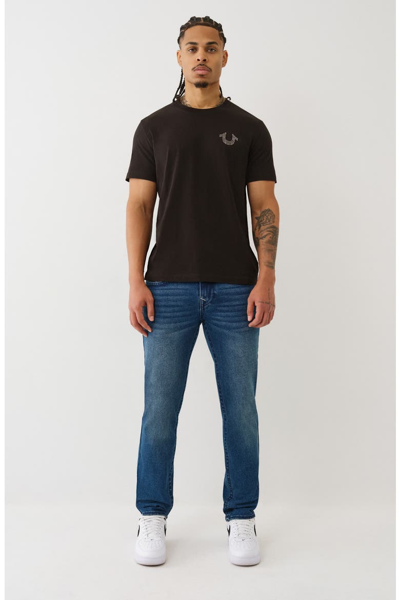 Geno Big T Flap Pocket Slim Jeans, Alternate, color, MEDIUM RUSTIC BARN WASH