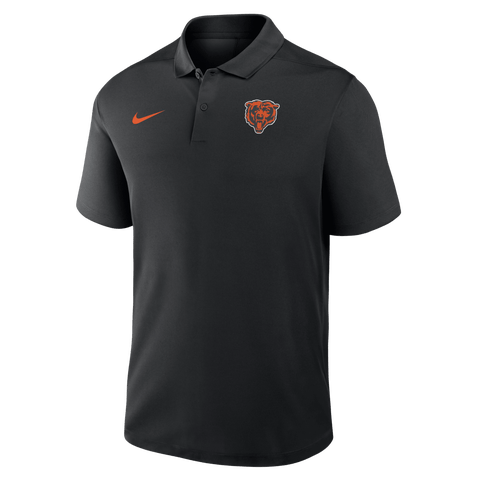 Men's Nike Black Chicago Bears Dri-FIT Victory Polo