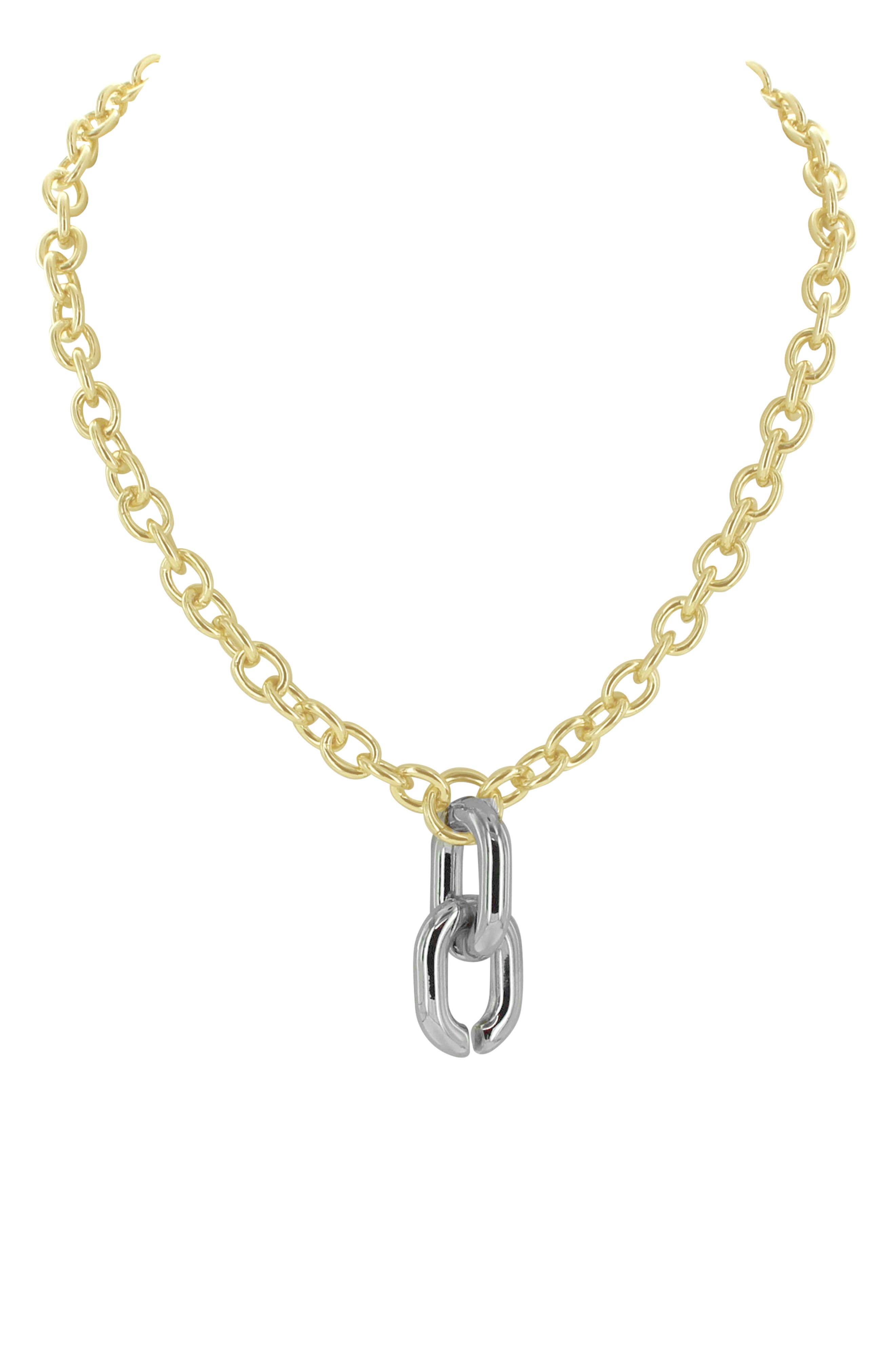 Duo Pendant Necklace