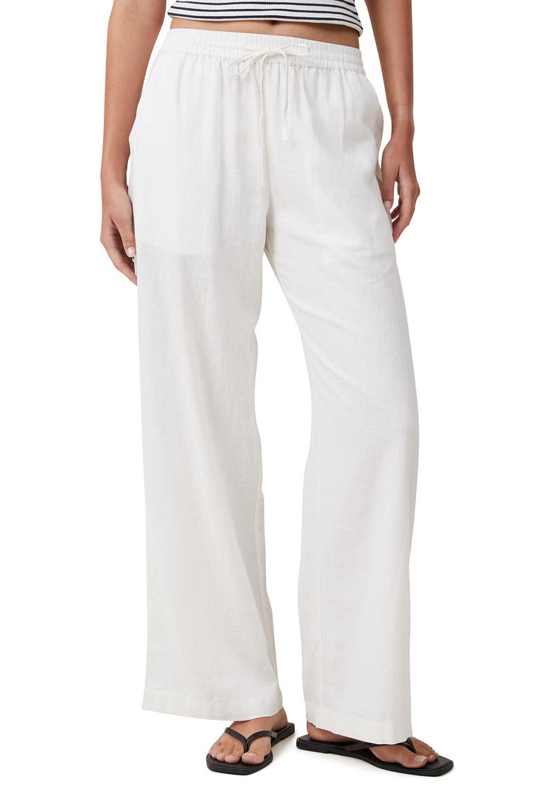 Women's Haven Wide Leg Pant, Main, color, White