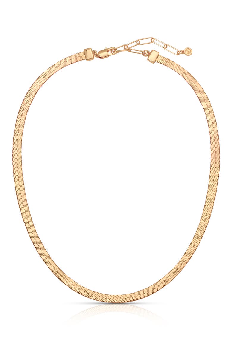 Brooklyn Snake Chain Necklace, Alternate, color, GOLD