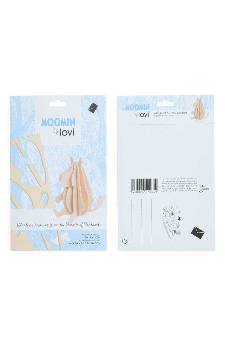 Just Dutch Lovi Moomintroll Craft Figure, Alternate, color, Natural