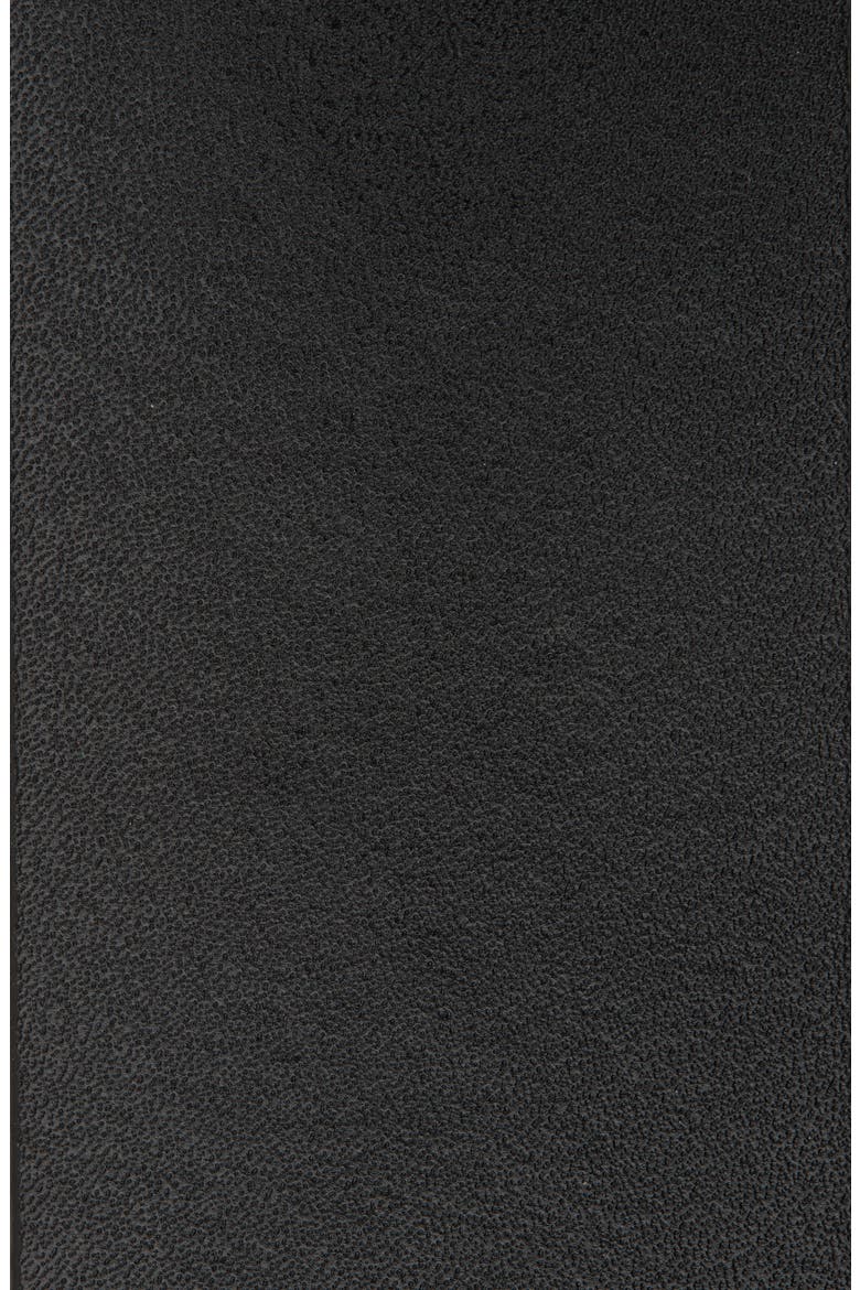 Mati VLOGO Buckle Leather Belt, Alternate, color, BLACK