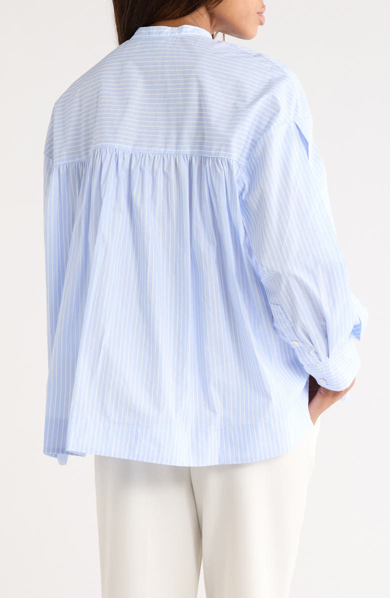 FRNCH Ariana Woven Top, Alternate, color, Bleu Clair