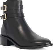 Dune London Patters Leather Bootie