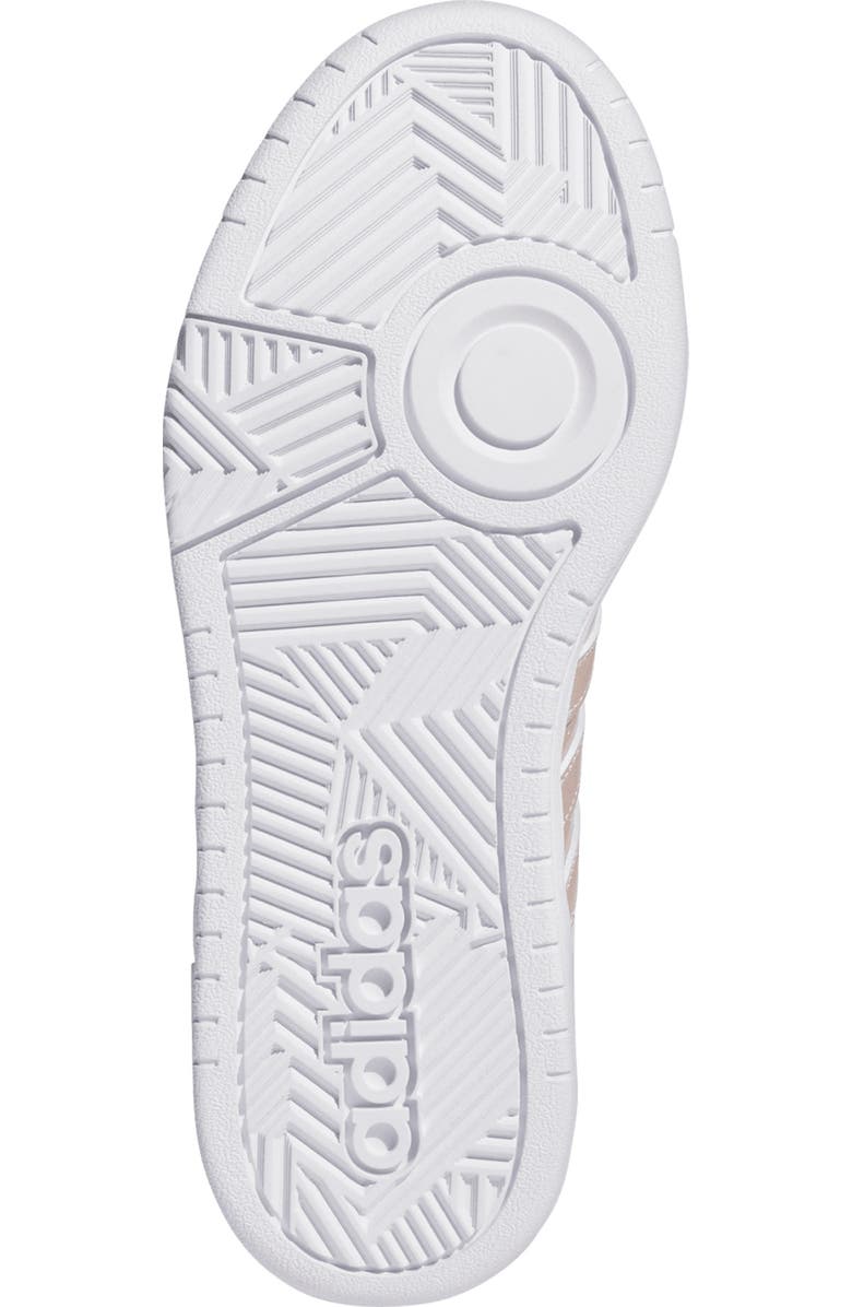 adidas Hoops 3.0 Low Top Sneaker, Alternate, color, White