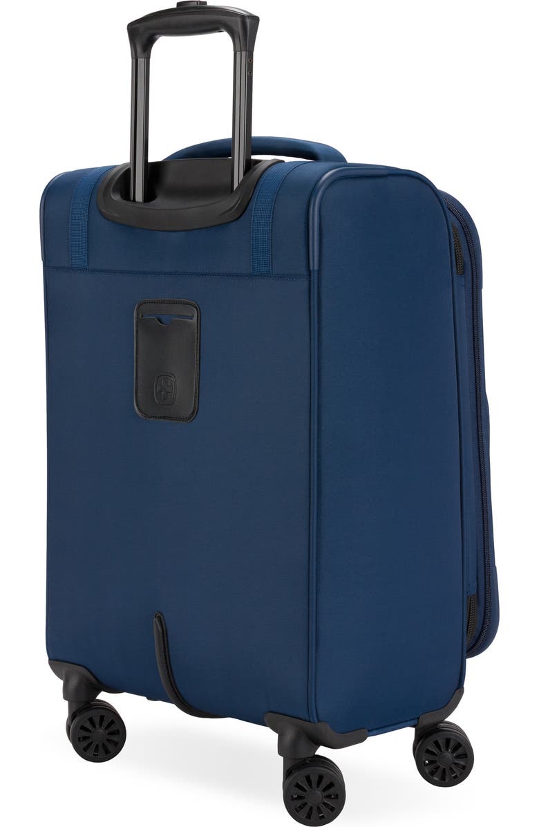 SWISSGEAR Wenger 7062 19-Inch Carry-On Spinner Luggage, Alternate, color, Gibraltar Sea