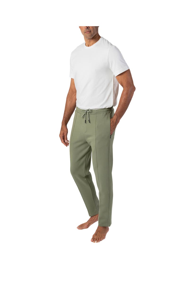Robert Talbott Evans Track Pant, Alternate, color, Olive