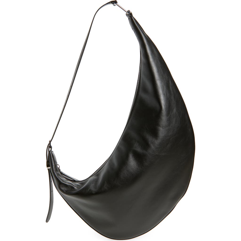 Marni Small Dot Leather Hobo Bag