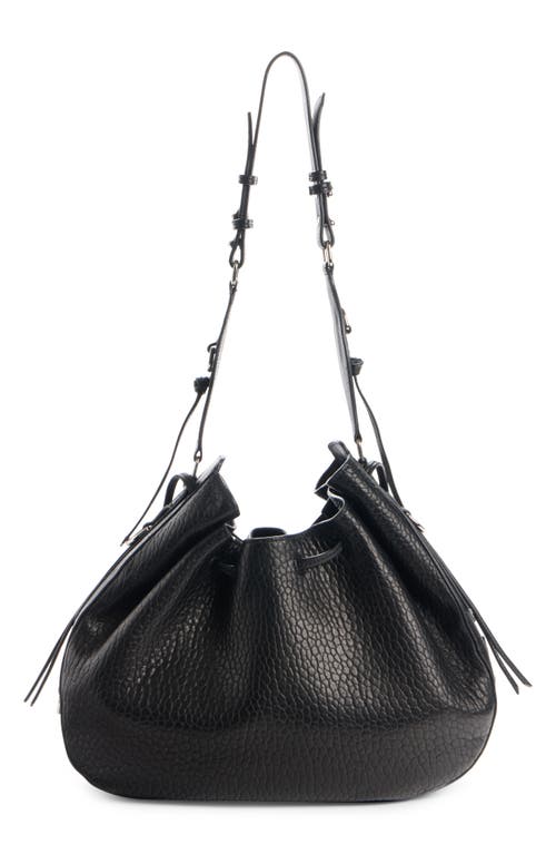 Isabel Marant Bolton Bubble Pebbled Lambskin Leather Hobo Bag In Multi