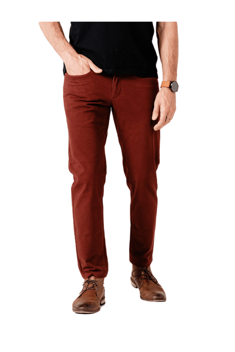 Slim Burgundy Chino Pants, Main, color, Burgundy