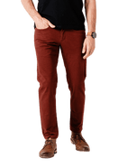 Dapper Boi Slim Burgundy Chino Pants