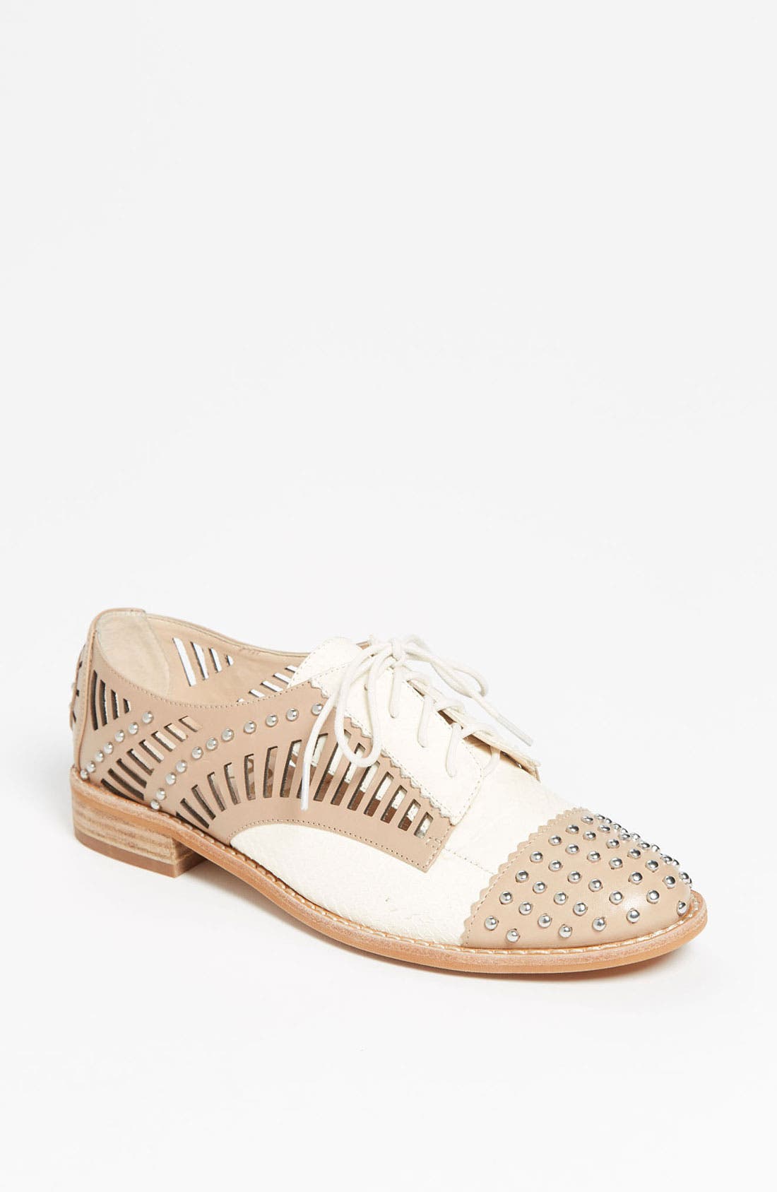 'Jayden' Oxford, Alternate, color, CLASSIC NUDE/ OFF WHITE SNAKE