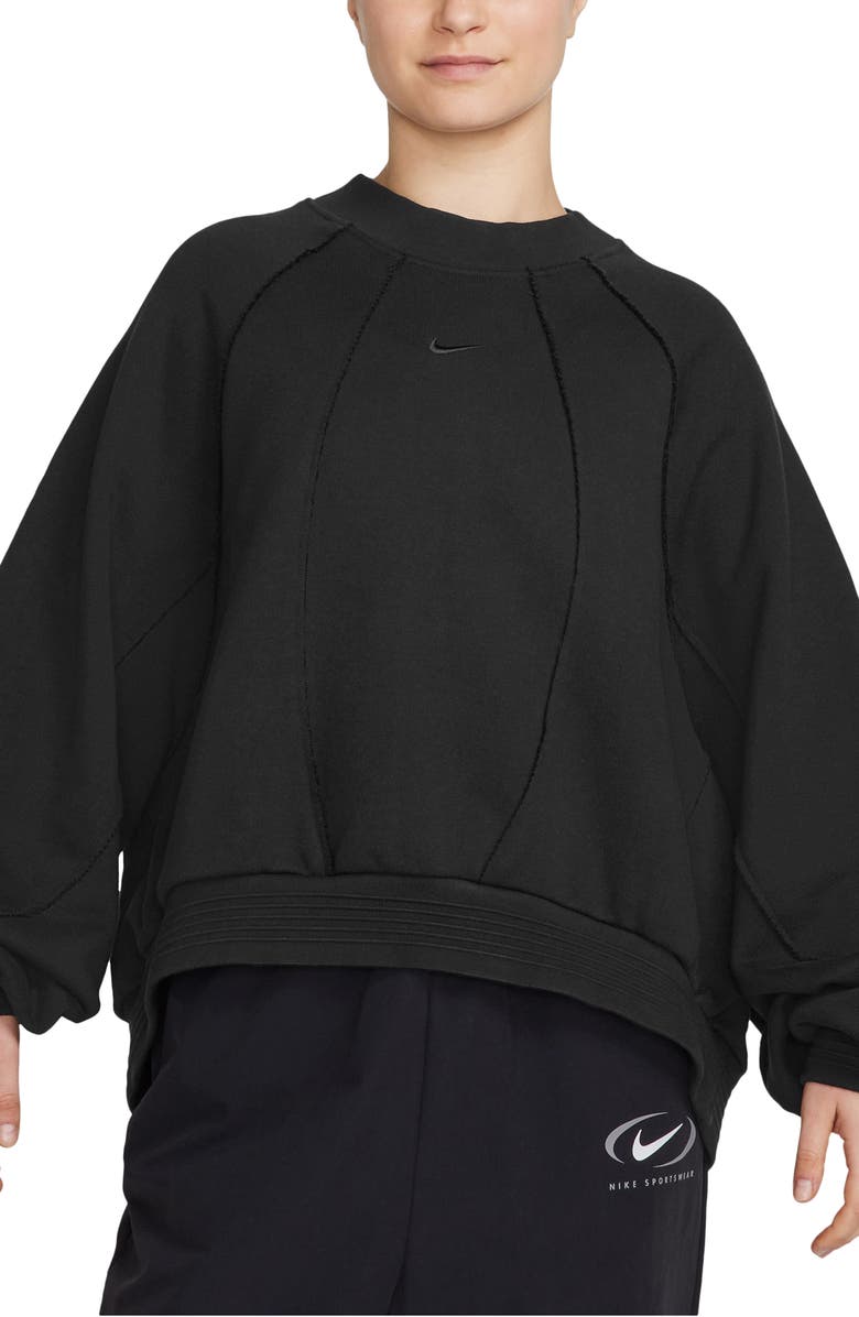 Nike Sportswear Collection Oversized French Terry Sweatshirt, Main, color, 