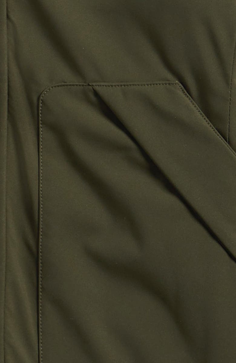 Save The Duck Kids' Albi Hooded Jacket, Alternate, color, Land Green