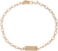 Nashelle Hadley Initial Bar Bracelet