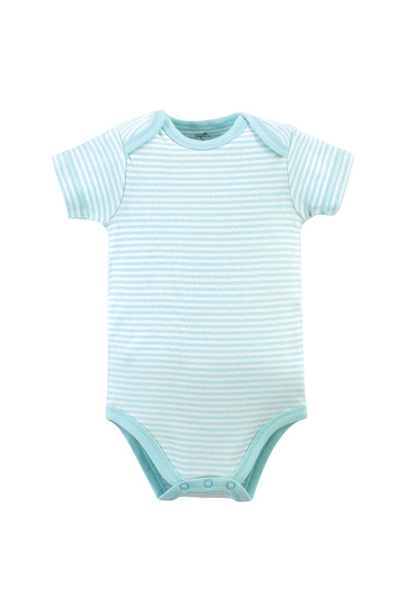 Touched by Nature Organic Cotton Bodysuits, Alternate, color, Dragonfly