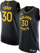 Jordan Brand Men's Jordan Brand Stephen Curry Black Golden State Warriors 2024/25 Authentic Jersey - Statement Edition