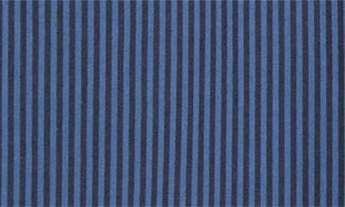 Jw Anderson Patchwork Stripe Cotton Button-up Shirt In Blue