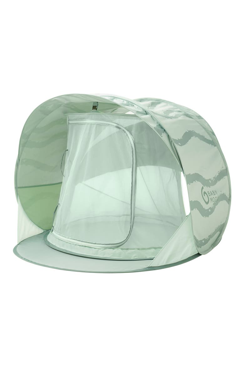 Moov & Protect Anti-UV Cooling Beach Tent, Alternate, color, GREEN