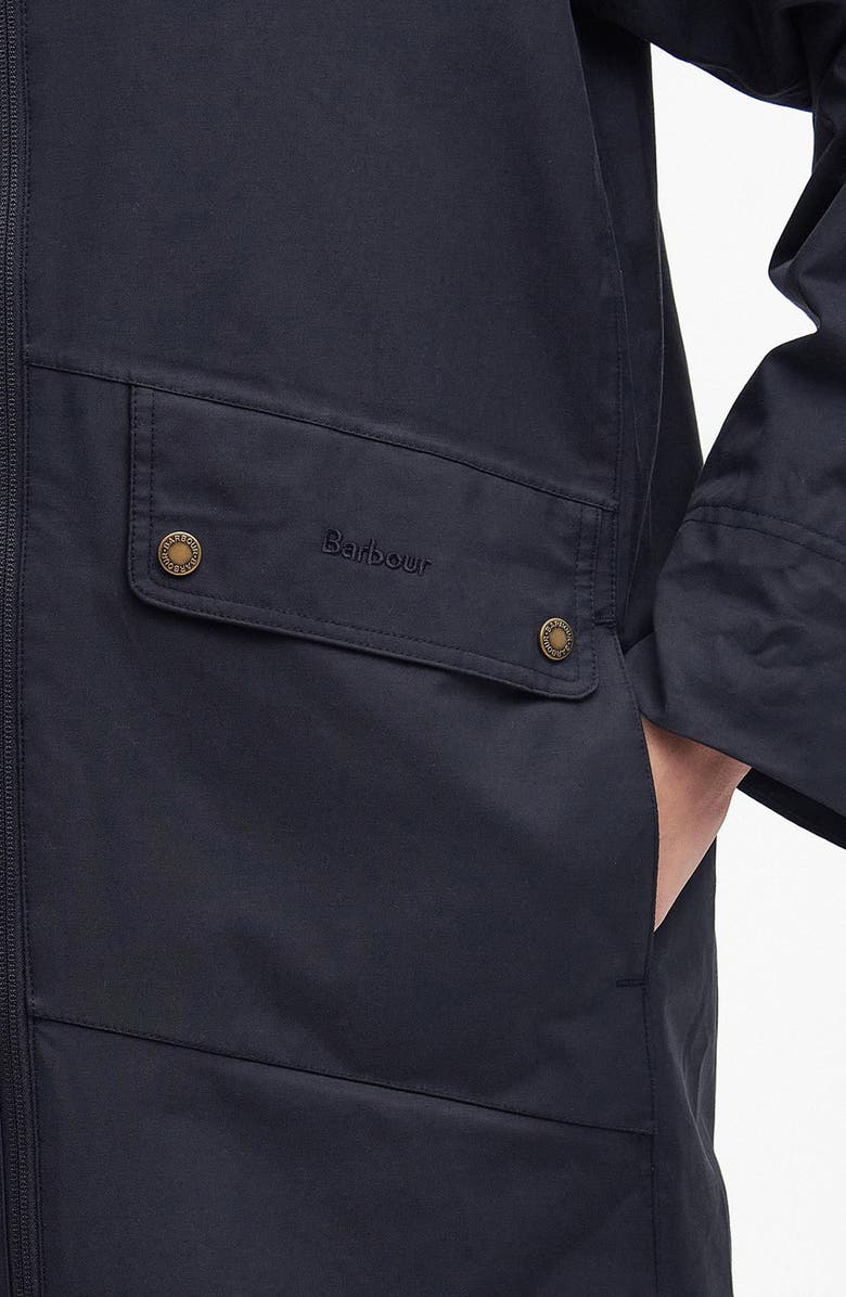 Barbour Heron Waterproof Jacket, Alternate, color, Dk Navy