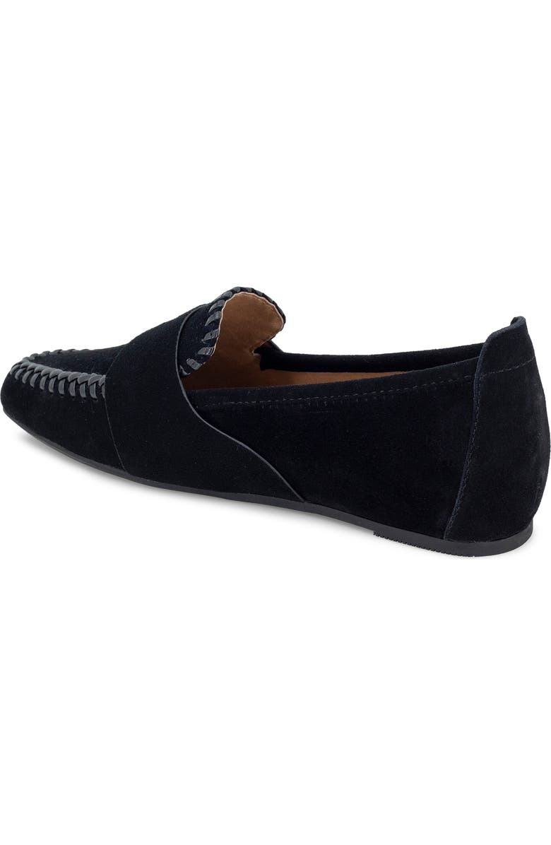 Gentle Souls Sandra Loafer, Alternate, color, Black Suede