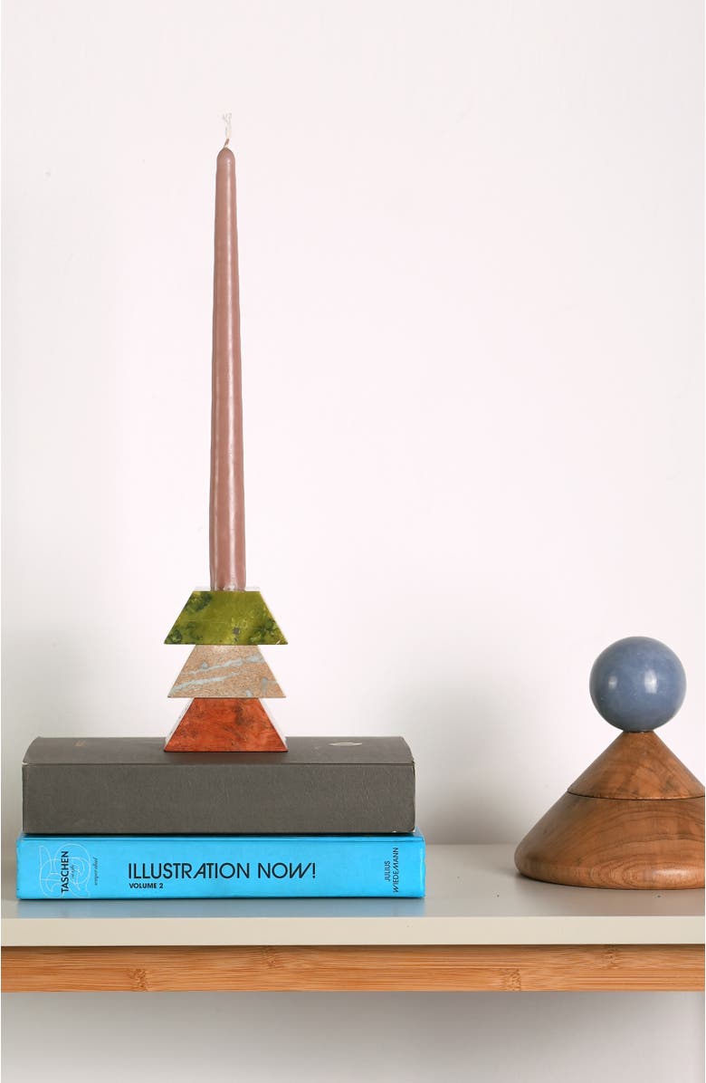 DAR PROYECTOS Stackable Candelabra / Triangle Puzzle, Alternate, color, Multi