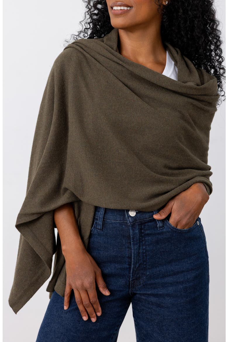 The Dreamsoft Travel Scarf, Main, color, OLIVEWOOD