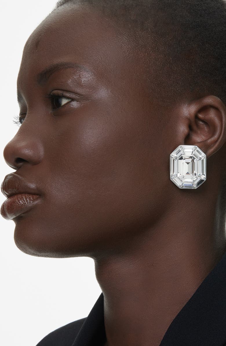 Lucent Crystal Clip-On Earrings