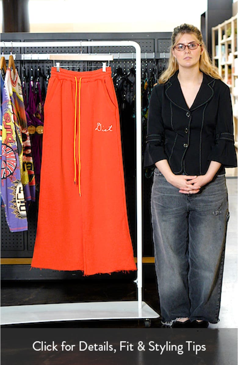 Chainstitch Cotton Sweatpants, sales video thumbnail