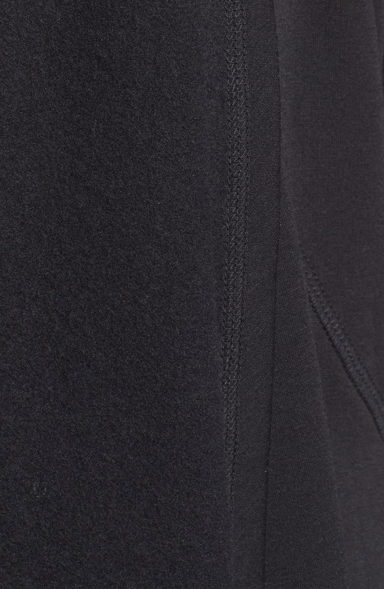 Bobeau LONGSLEEVE PEPLUM BACK OPEN, Alternate, color, 