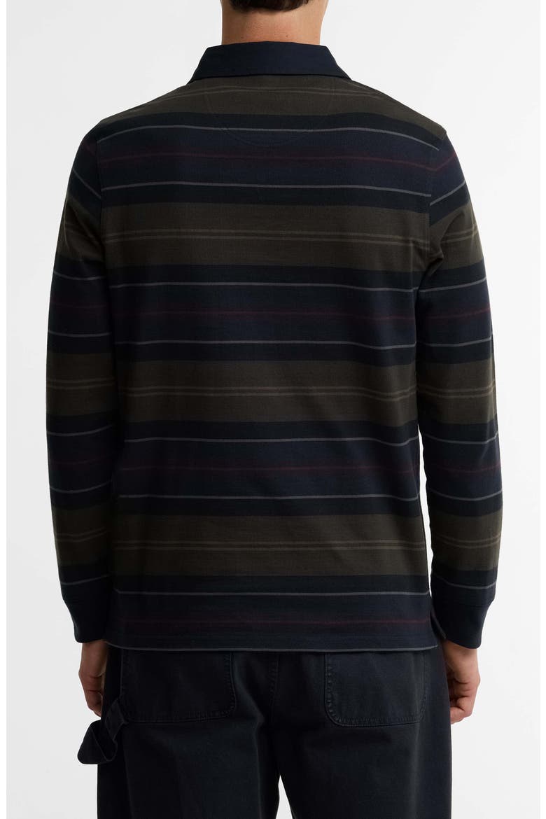 Frith Stripe Long Sleeve Rugby Shirt, Alternate, color, NAVY