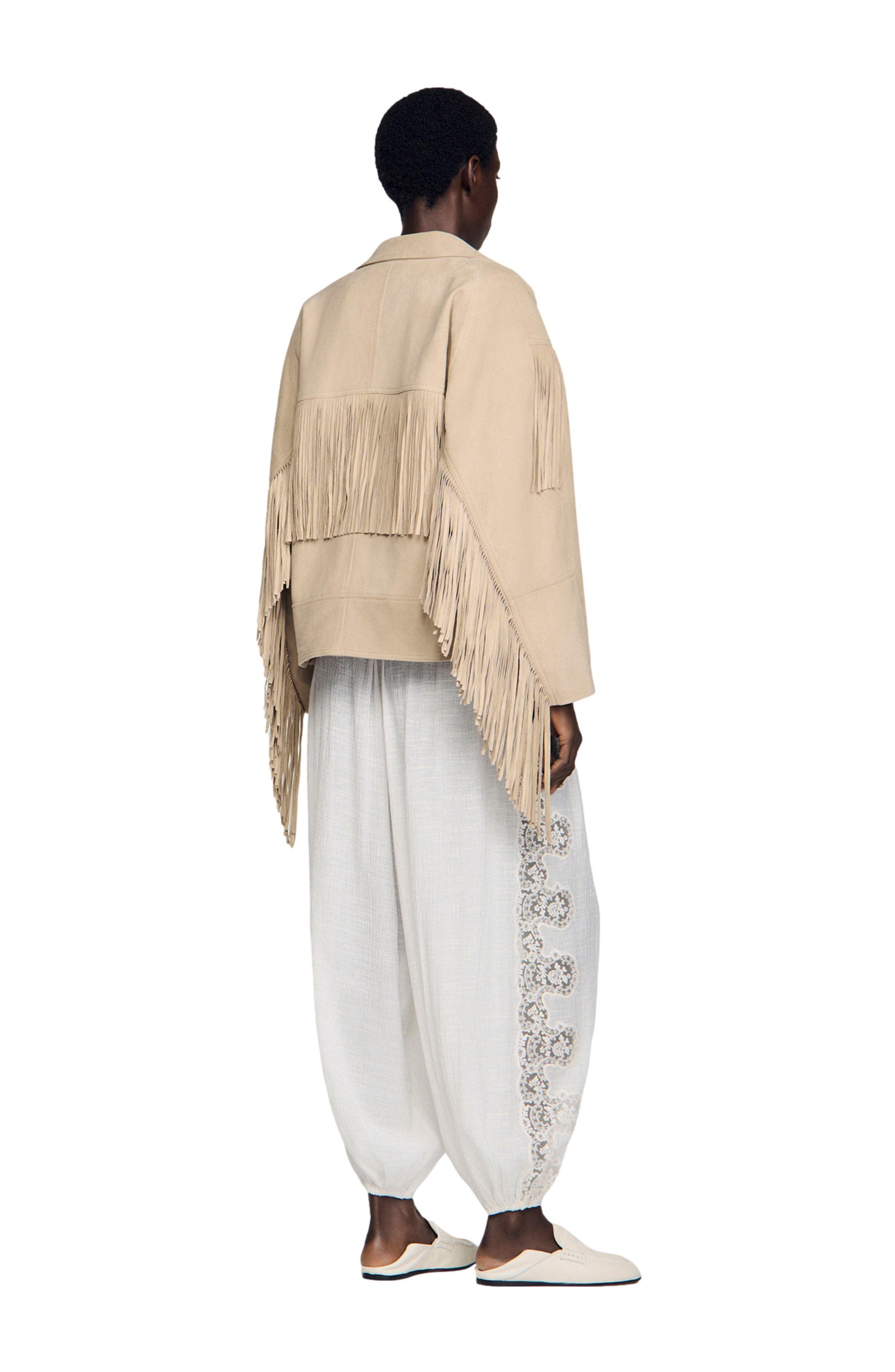 Fringed suede jacket - image 2