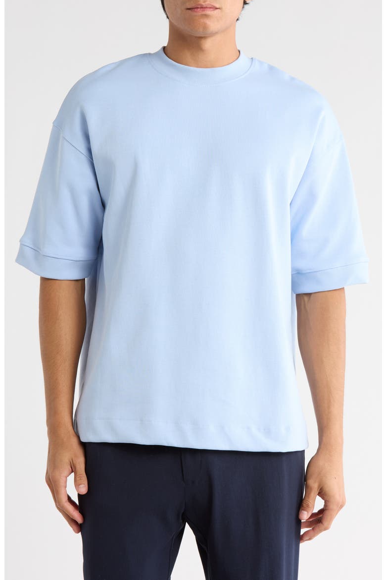 Relax Crewneck T-Shirt, Main, color, BLUE