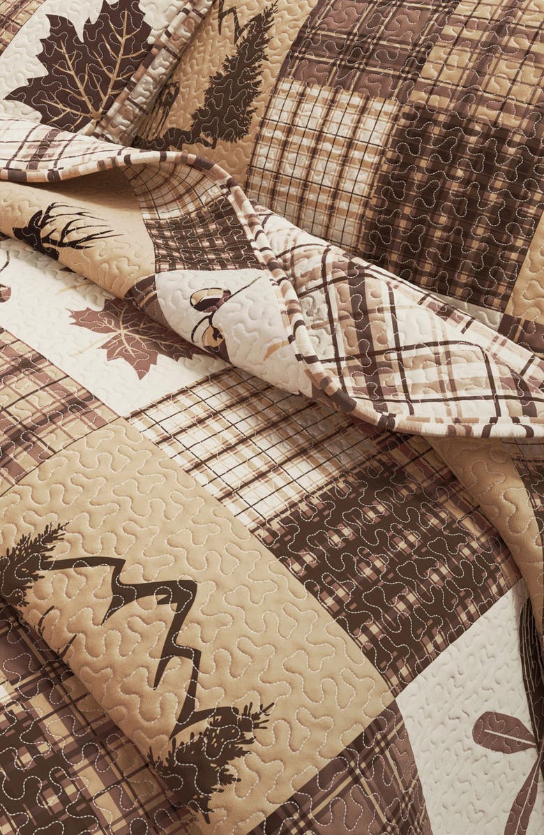 Woven & Weft Patchwork Plaid Quilt Set, Alternate, color,