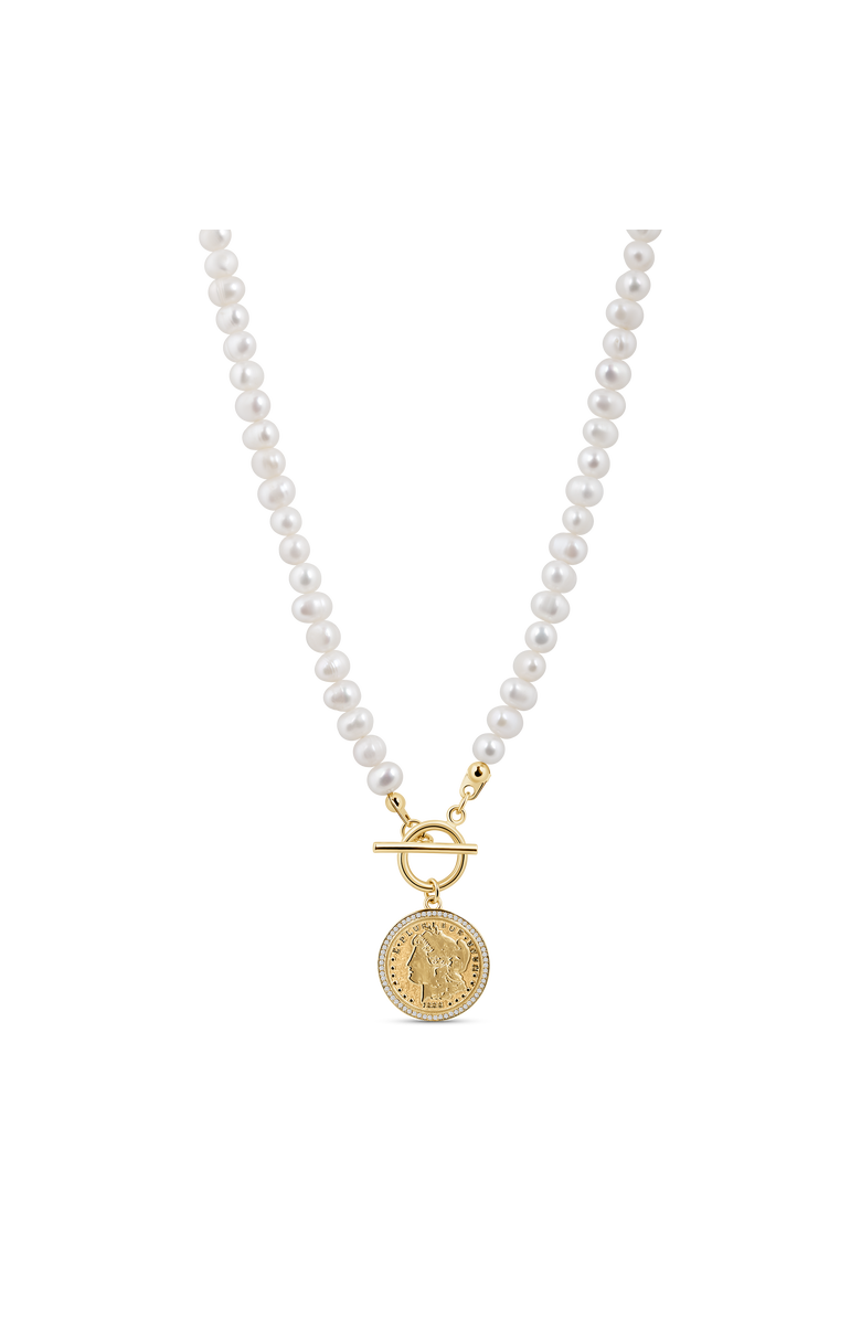 Electric Picks xSarah & Hollie First Class Necklace, Main, color, 