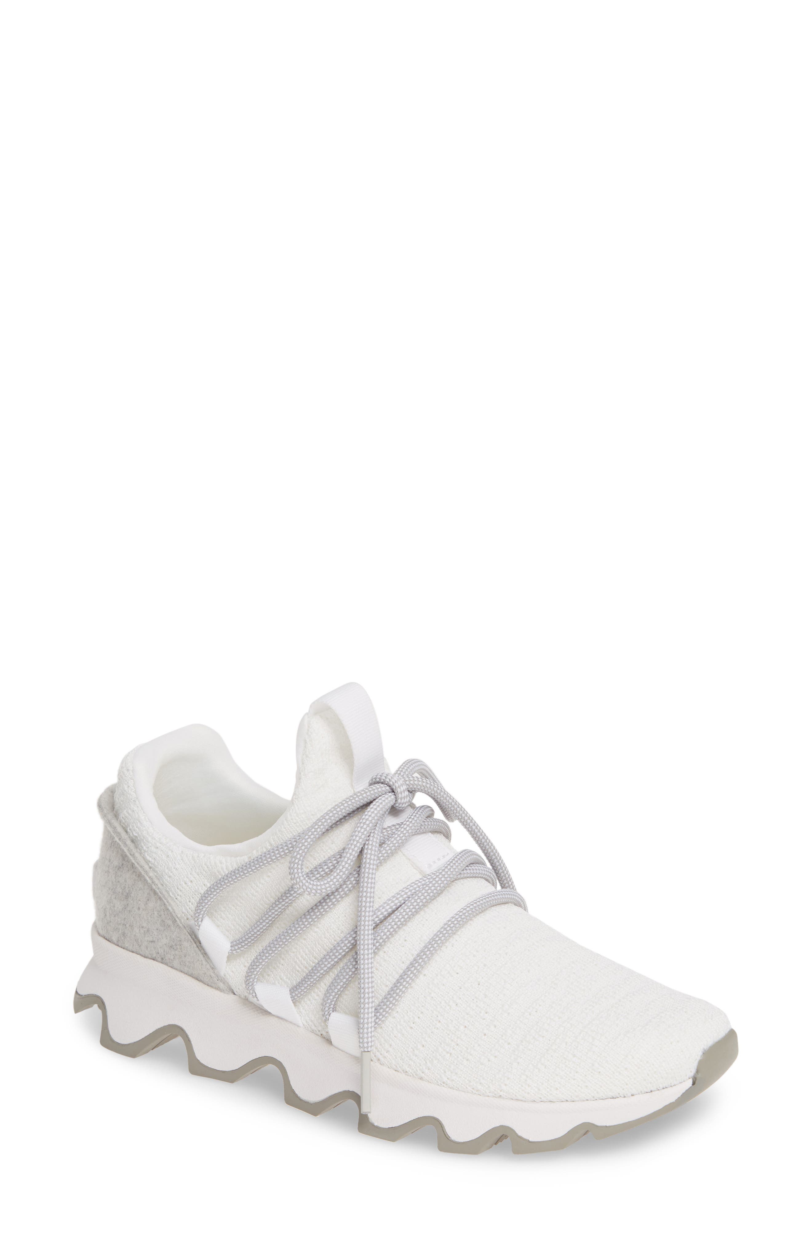 Kinetic Sneaker, Main, color, WHITE