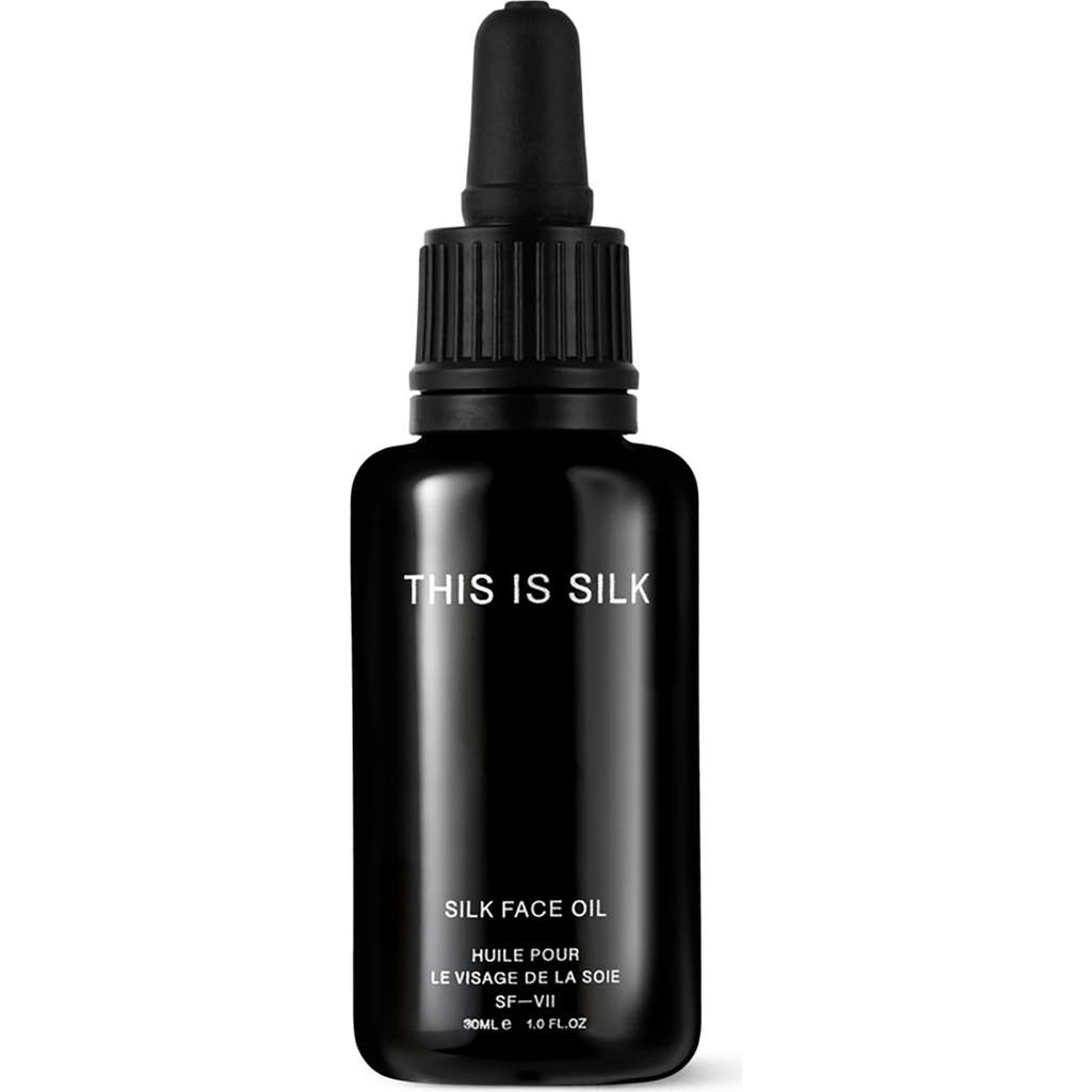 Thisissilk Silk Face Oil In Black