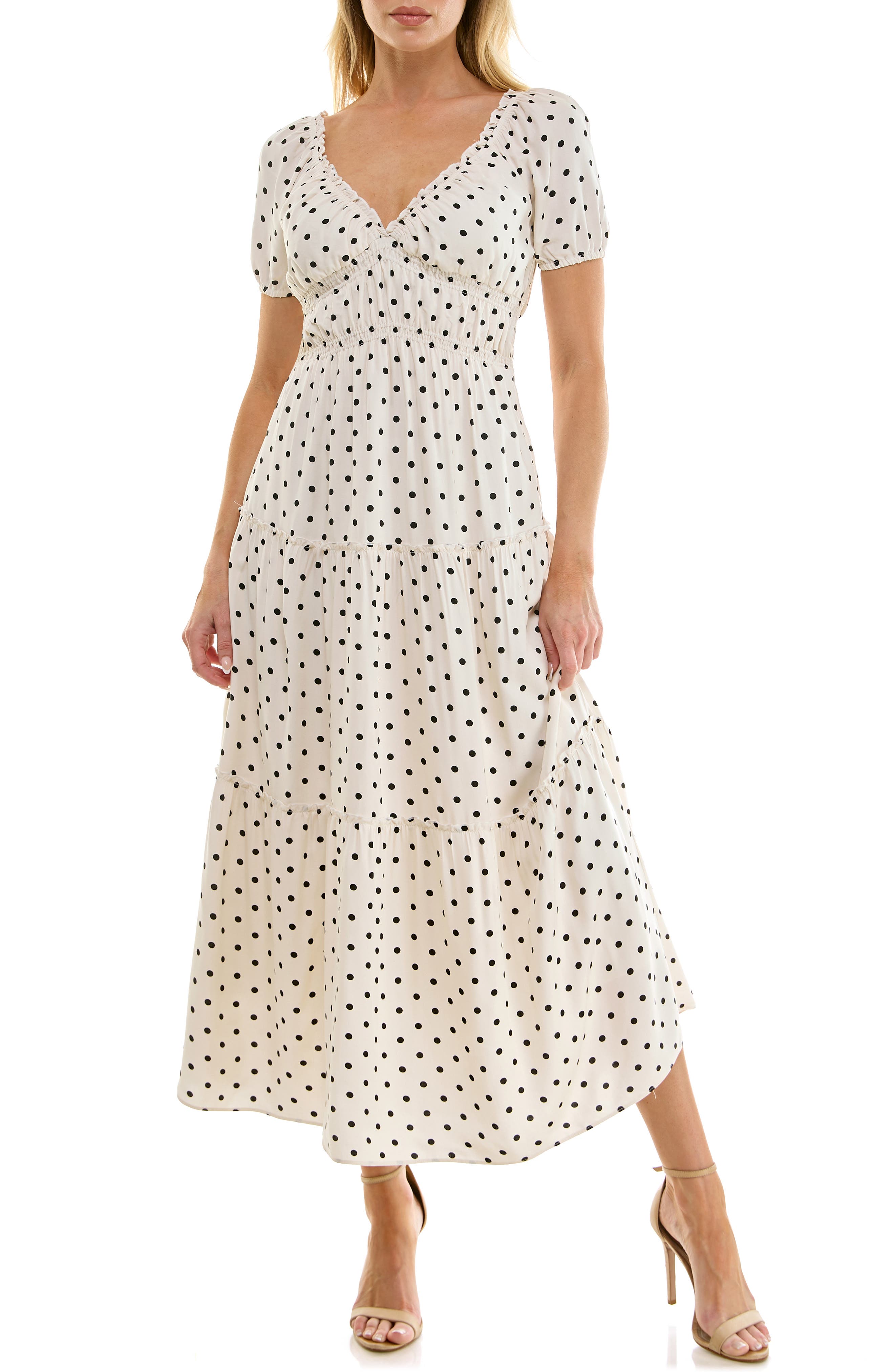 Tiered Midi Dress - image 3