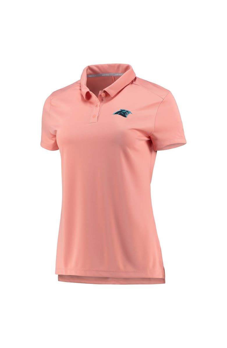 Nike Women's Nike Pink Carolina Panthers Performance Golf Polo, Alternate, color,