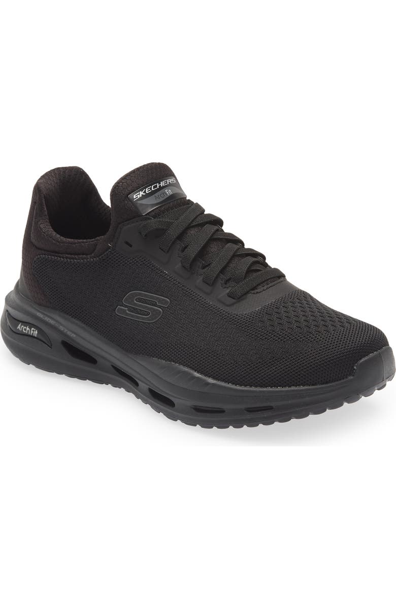 SKECHERS Orvan Trayver Arch Fit Knit Sneaker, Main, color,