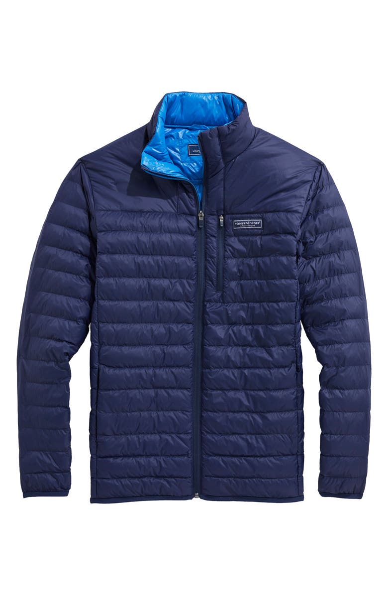 vineyard vines Water Repellent Packable Puffer Jacket, Alternate, color, 