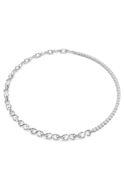 Matrix Mixed Tennis Necklace