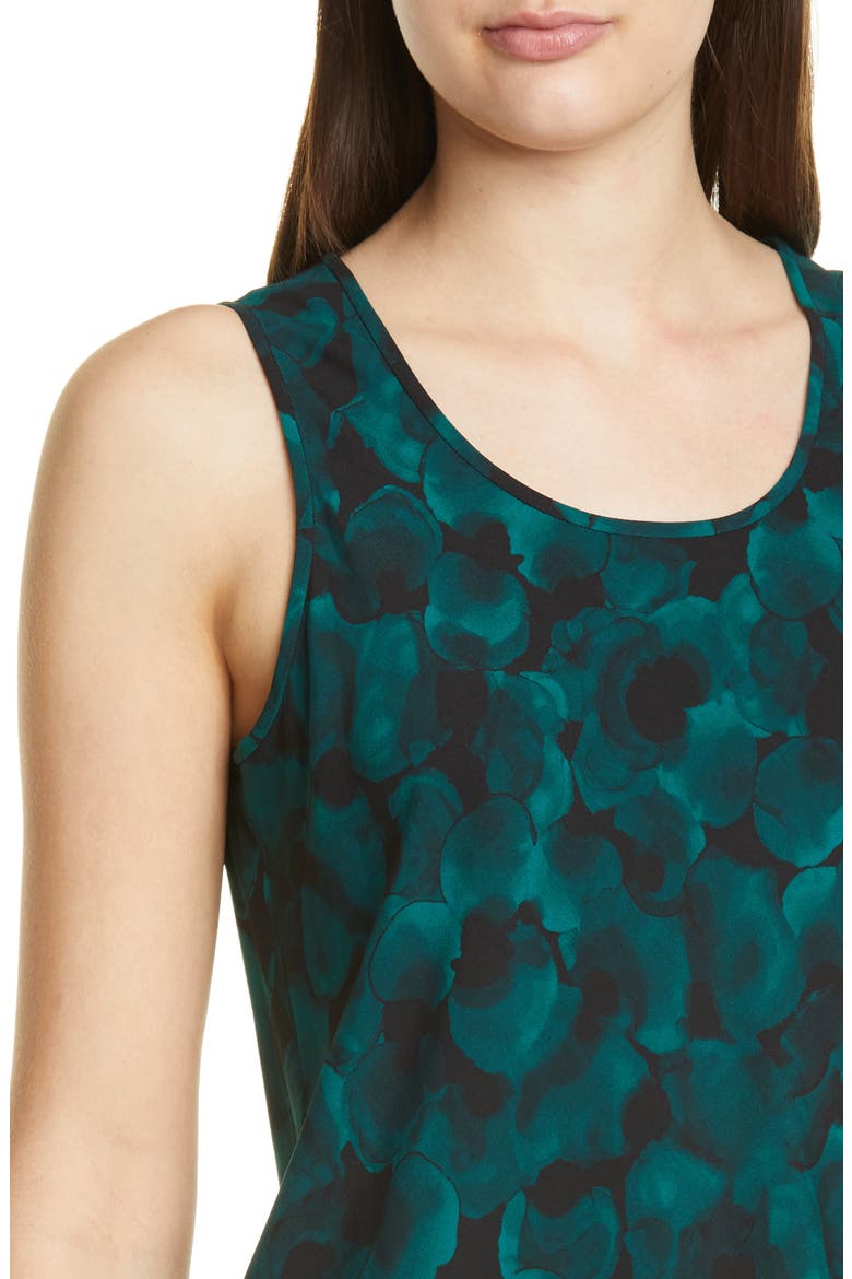Inolea Tank, Alternate, color, DARK EMERALD FLORAL FANTASY
